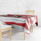 Personalised Sydney Swans ANZAC Tablecloth Military Remembrance Australian Football Mascot Camouflage