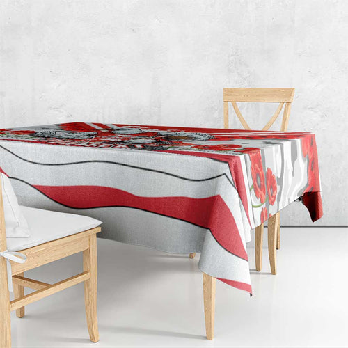 Personalised Sydney Swans ANZAC Tablecloth Military Remembrance Australian Football Mascot Camouflage