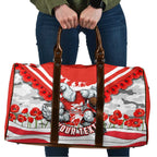 Personalised Sydney Swans ANZAC Travel Bag Military Remembrance Australian Football Mascot Camouflage