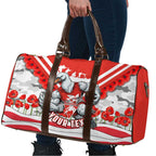 Personalised Sydney Swans ANZAC Travel Bag Military Remembrance Australian Football Mascot Camouflage