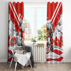 Personalised Sydney Swans ANZAC Window Curtain Military Remembrance Australian Football Mascot Camouflage