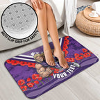 Personalised Fremantle Dockers ANZAC Bathroom Set Military Remembrance Australian Football Mascot Camouflage