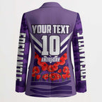 Personalised Fremantle Dockers ANZAC Blazer Military Remembrance Australian Football Mascot Camouflage