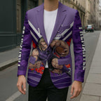 Personalised Fremantle Dockers ANZAC Blazer Military Remembrance Australian Football Mascot Camouflage