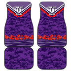 Personalised Fremantle Dockers ANZAC Car Mats Military Remembrance Australian Football Mascot Camouflage