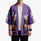Personalised Fremantle Dockers ANZAC Kimono Military Remembrance Australian Football Mascot Camouflage