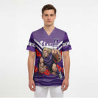 Personalised Fremantle Dockers ANZAC Scrub Top Military Remembrance Australian Football Mascot Camouflage