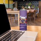 Personalised Fremantle Dockers ANZAC Skinny Tumbler Military Remembrance Australian Football Mascot Camouflage