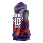 Personalised Fremantle Dockers ANZAC Sleeveless Hoodie Military Remembrance Australian Football Mascot Camouflage