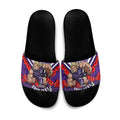 Personalised Fremantle Dockers ANZAC Slide Sandals Military Remembrance Australian Football Mascot Camouflage