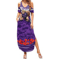 Personalised Fremantle Dockers ANZAC Summer Maxi Dress Military Remembrance Australian Football Mascot Camouflage