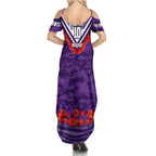 Personalised Fremantle Dockers ANZAC Summer Maxi Dress Military Remembrance Australian Football Mascot Camouflage