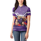 Personalised Fremantle Dockers ANZAC Women Polo Shirt Military Remembrance Australian Football Mascot Camouflage