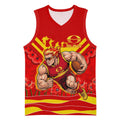 Personalised Gold Coast Suns ANZAC Basketball Jersey Military Remembrance Australian Football Mascot Camouflage