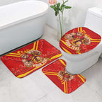 Personalised Gold Coast Suns ANZAC Bathroom Set Military Remembrance Australian Football Mascot Camouflage
