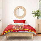 Personalised Gold Coast Suns ANZAC Bedding Set Military Remembrance Australian Football Mascot Camouflage