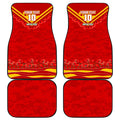 Personalised Gold Coast Suns ANZAC Car Mats Military Remembrance Australian Football Mascot Camouflage