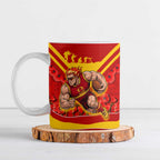 Personalised Gold Coast Suns ANZAC Ceramic Mug Military Remembrance Australian Football Mascot Camouflage