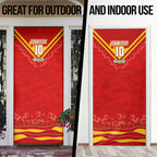 Personalised Gold Coast Suns ANZAC Door Cover Military Remembrance Australian Football Mascot Camouflage