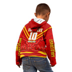 Personalised Gold Coast Suns ANZAC Kid Hoodie Military Remembrance Australian Football Mascot Camouflage