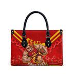 Personalised Gold Coast Suns ANZAC Leather Bag Military Remembrance Australian Football Mascot Camouflage
