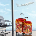 Personalised Gold Coast Suns ANZAC Luggage Cover Military Remembrance Australian Football Mascot Camouflage