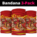 Personalised Gold Coast Suns ANZAC Neck Gaiter Military Remembrance Australian Football Mascot Camouflage