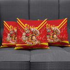 Personalised Gold Coast Suns ANZAC Pillow Cover Military Remembrance Australian Football Mascot Camouflage