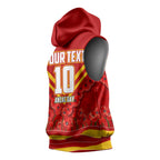 Personalised Gold Coast Suns ANZAC Sleeveless Hoodie Military Remembrance Australian Football Mascot Camouflage