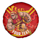 Personalised Gold Coast Suns ANZAC Spare Tire Cover Military Remembrance Australian Football Mascot Camouflage