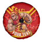 Personalised Gold Coast Suns ANZAC Spare Tire Cover Military Remembrance Australian Football Mascot Camouflage