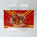 Personalised Gold Coast Suns ANZAC Tablecloth Military Remembrance Australian Football Mascot Camouflage