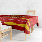 Personalised Gold Coast Suns ANZAC Tablecloth Military Remembrance Australian Football Mascot Camouflage