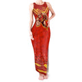 Personalised Gold Coast Suns ANZAC Tank Maxi Dress Military Remembrance Australian Football Mascot Camouflage