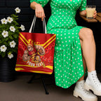 Personalised Gold Coast Suns ANZAC Tote Bag Military Remembrance Australian Football Mascot Camouflage