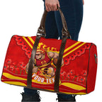 Personalised Gold Coast Suns ANZAC Travel Bag Military Remembrance Australian Football Mascot Camouflage