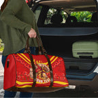 Personalised Gold Coast Suns ANZAC Travel Bag Military Remembrance Australian Football Mascot Camouflage