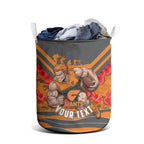 Personalised Greater Western Sydney Giants ANZAC Laundry Basket Military Remembrance Australian Football Mascot Camouflage