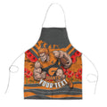 Personalised Greater Western Sydney Giants ANZAC Apron Military Remembrance Australian Football Mascot Camouflage