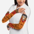 Personalised Greater Western Sydney Giants ANZAC Arm Sleeves Military Remembrance Australian Football Mascot Camouflage