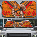 Personalised Greater Western Sydney Giants ANZAC Auto Sun Shade Military Remembrance Australian Football Mascot Camouflage