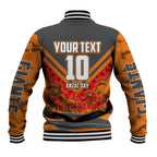 Personalised Greater Western Sydney Giants ANZAC Baseball Jacket Military Remembrance Australian Football Mascot Camouflage