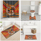 Personalised Greater Western Sydney Giants ANZAC Bathroom Set Military Remembrance Australian Football Mascot Camouflage