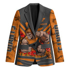 Personalised Greater Western Sydney Giants ANZAC Blazer Military Remembrance Australian Football Mascot Camouflage