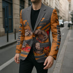 Personalised Greater Western Sydney Giants ANZAC Blazer Military Remembrance Australian Football Mascot Camouflage