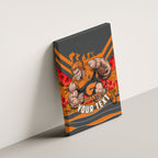 Personalised Greater Western Sydney Giants ANZAC Canvas Wall Art Military Remembrance Australian Football Mascot Camouflage