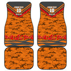 Personalised Greater Western Sydney Giants ANZAC Car Mats Military Remembrance Australian Football Mascot Camouflage