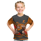 Personalised Greater Western Sydney Giants ANZAC Kid T Shirt Military Remembrance Australian Football Mascot Camouflage
