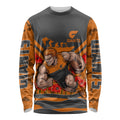 Personalised Greater Western Sydney Giants ANZAC Long Sleeve Shirt Military Remembrance Australian Football Mascot Camouflage