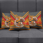Personalised Greater Western Sydney Giants ANZAC Pillow Cover Military Remembrance Australian Football Mascot Camouflage